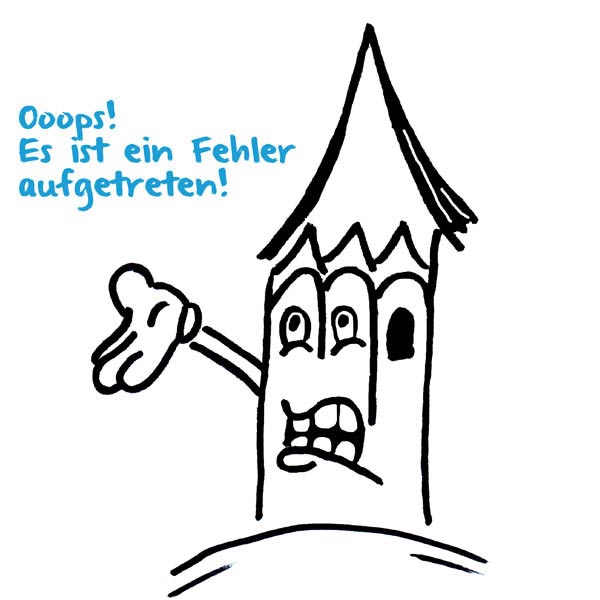 Fehlermeldung