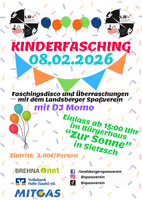 Kinderfasching Flyer 2026
