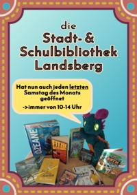 Bibliothek Samstagsöffnung © Stadt Landsberg