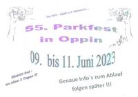 55. Parkfest Oppin © Heimatgeschichtsverein Oppin e.V.
