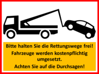 Hinweisschild Felsenbad