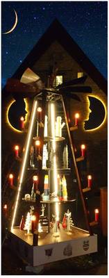 Adventstreffen an der Pyramide © Alte Brennerei Niemberg e.V.