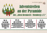 Banner Advent A4t © Alte Brennerei Niemberg e.V.