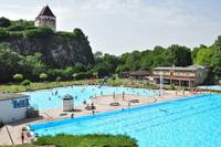 Im Hochsommer ist Freibadzeit in Landsberg