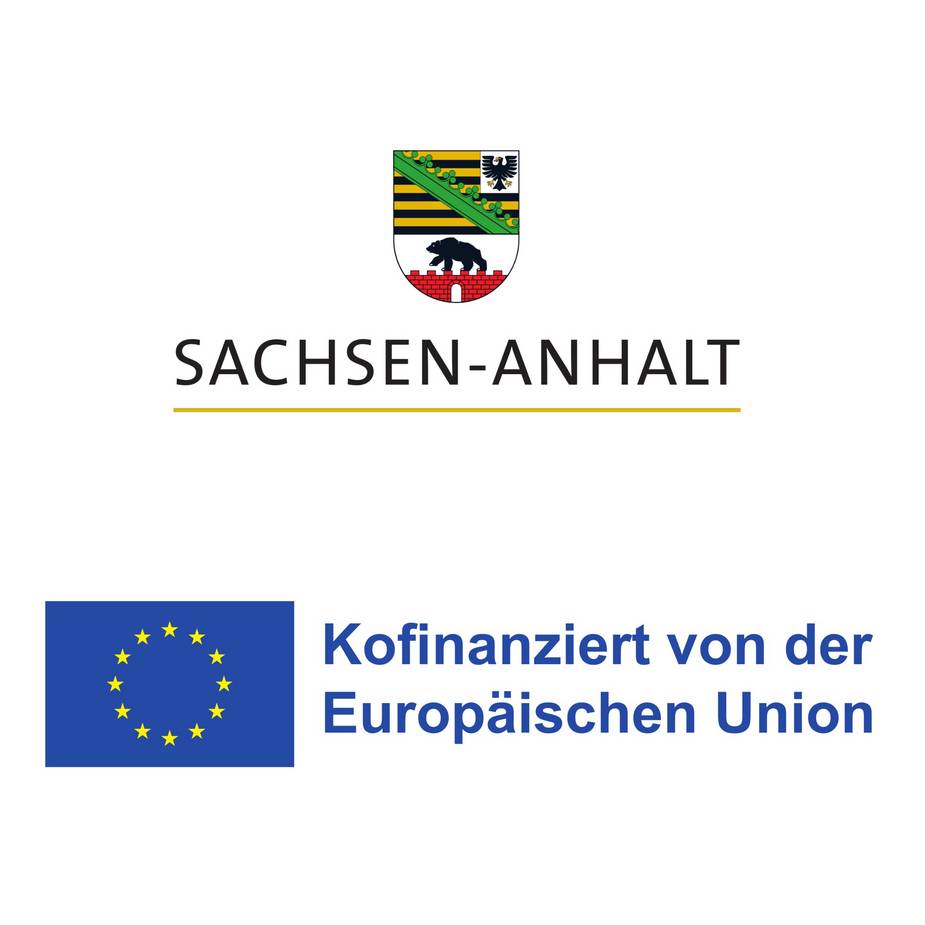 Logo Sachsen-Anhalt kofinanziert von der EU
