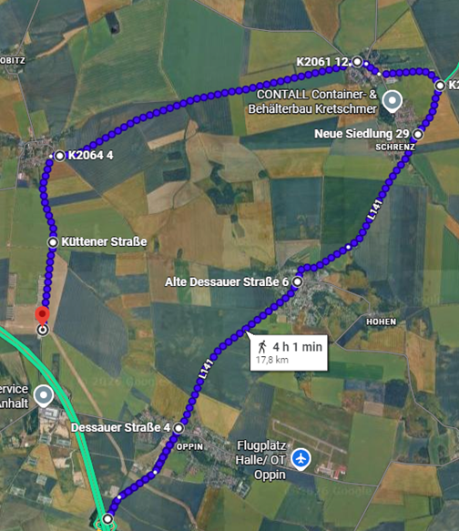 Transportweg SuedOstLink Transportweg SuedOstLink