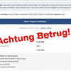 Achtung Betrugsmasche!