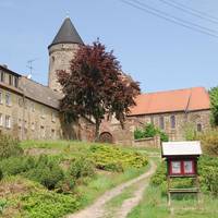 Blick auf das Schloss Hohenthurm