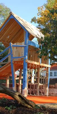 Der Spielplatz an der Landsberger Bergschule