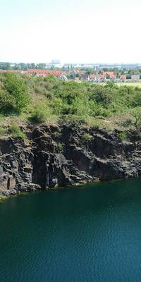 Blick vom Steinbruch "Gützer Berg"