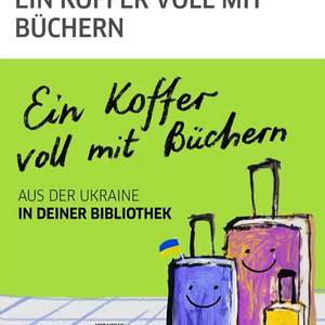 Ein Koffer voll mit Büchern