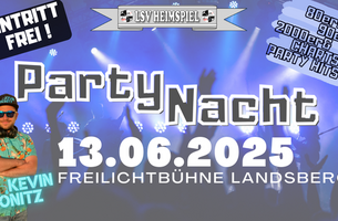 Facebookcover   PartyNacht 13.06.2025