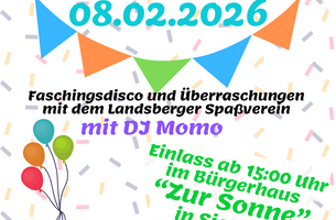 Kinderfasching Flyer 2026