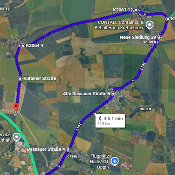 Transportweg SuedOstLink