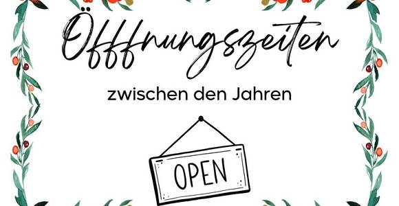 Öffnungszeiten Weihnachten